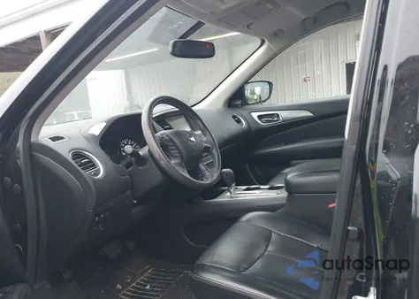 2017 Nissan Pathfinder Sl z USA, uszkodzony, nr VIN 5N1DR2MN8HC684035